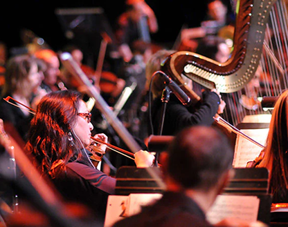 Orquestra em concerto